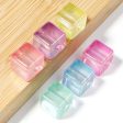 Wholesale 30pcs pack Colorful Acrylic Cube Beads For Sale