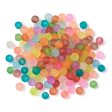 Wholesale 500pcs 4 6 8 10mm Frosted Glass Beads Online now