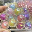 Wholesale 10pcs pack AB Colorful Earth Round Beads on Sale