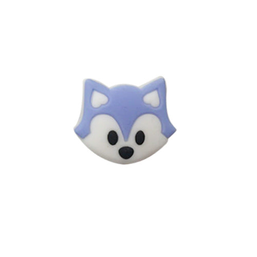 Wholesale 3pcs Silicone Fox Focal beads Online Hot Sale