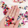 Wholesale 1000pcs pack ABS Beads with Holes Imitation Pearl Beads Cheap