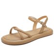 Wholesale PU Simple Cross Sandals Online