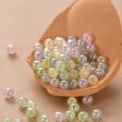 Wholesale 200pcs Mermaid Beads Cream Candy Single Hole Glass Beads Supply