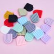 Wholesale 20PCS Solid Color Arch Rainbow Silicone Beads For Cheap