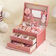 VWholesale Children s Jewelry PU Storage Box For Sale