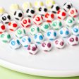 Wholesale 30pcs Color Big Wave Ceramic Round Beads Online now