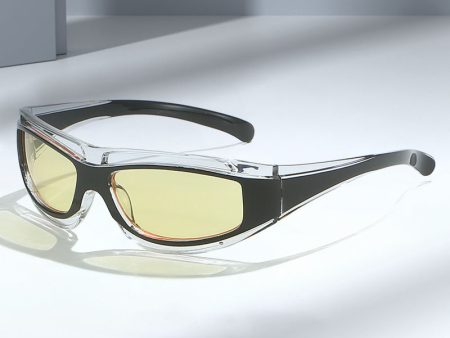 Wholesale Y2K Future Technology Style PC Sunglasses on Sale