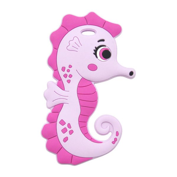 Wholesale 100pcs Seahorse Silicone Beads Supply