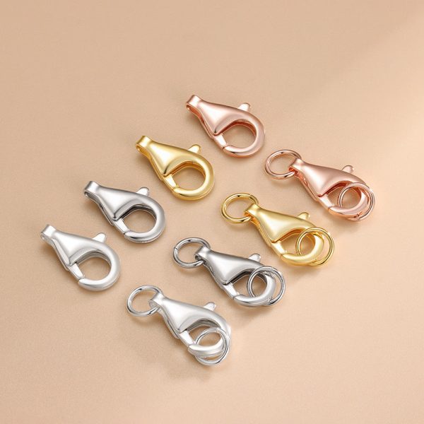 Wholesale 10PCS Sterling Silver Keychain Head Discount