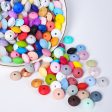 Wholesale100PCS PACK 12mm Silicone Color Round Small Spacer Beads Online