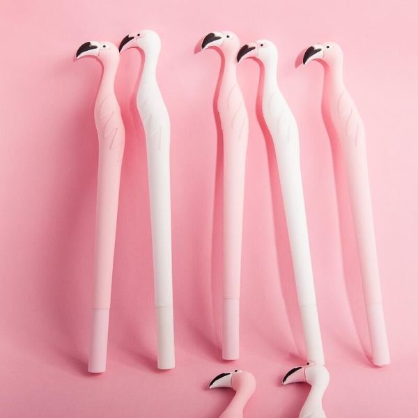 Wholesale 12PCS Plastic Flamingo Styling Pen Fashion