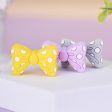 Wholesale 10PCS Silicone Bow Knot Grinding Teeth Cartoon Beads Online Sale