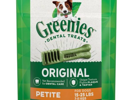 25% OFF: Greenies Original Petite Dental Dog Treats Online now