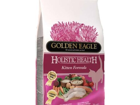 Golden Eagle Holistic Health Kitten Chicken & Salmon Dry Cat Food For Cheap