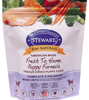 Stewart Raw Naturals Puppy Formula Freeze-Dried Dog Food Cheap