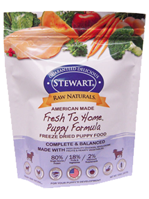 Stewart Raw Naturals Puppy Formula Freeze-Dried Dog Food Cheap