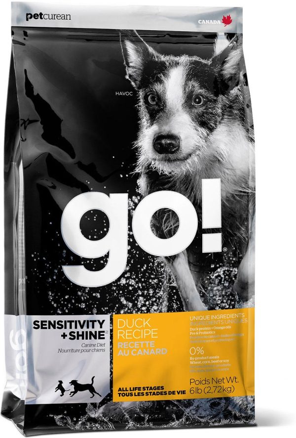 GO! Sensitivity + Shine Duck Recipe Dry Dog Food For Sale