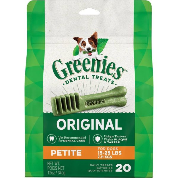 25% OFF: Greenies Original Petite Dental Dog Treats Online now