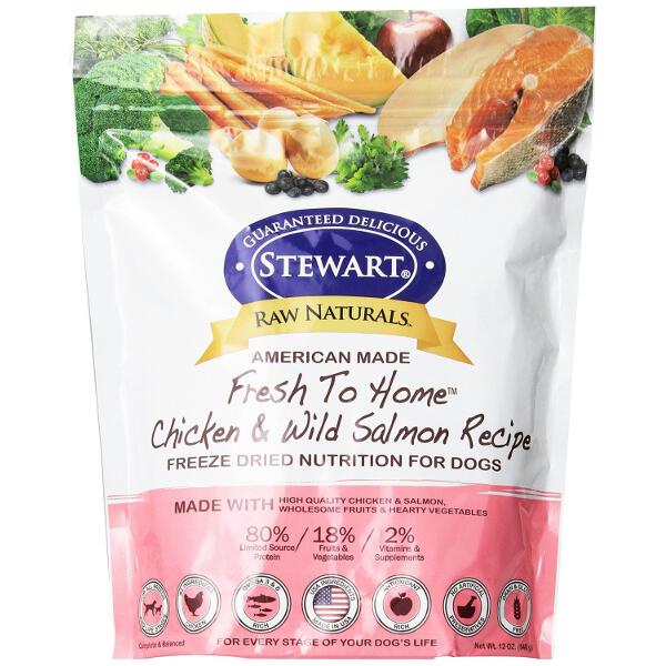 Stewart Raw Naturals Chicken & Wild Salmon Recipe Freeze-Dried Dog Food For Cheap