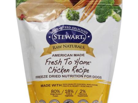 Stewart Raw Naturals Chicken Recipe Freeze-Dried Dog Food Online now