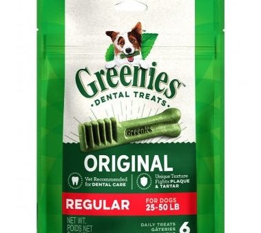 25% OFF: Greenies Original Regular Dental Dog Treats Fashion