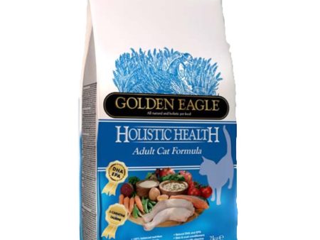 Golden Eagle Holistic Health Adult Chicken & Salmon Dry Cat Food Supply