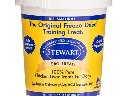 Stewart Pro-Treat Chicken Liver Freeze Dried Treats (Tub) For Cheap