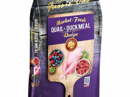 Fussie Cat Market Fresh Quail & Duck Meal Recipe Grain-Free Dry Cat Food Hot on Sale