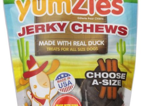 Nootie Yumzies Grain Free Duck Jerky Chews Hickory Smoked Flavor Dog Treats Sale