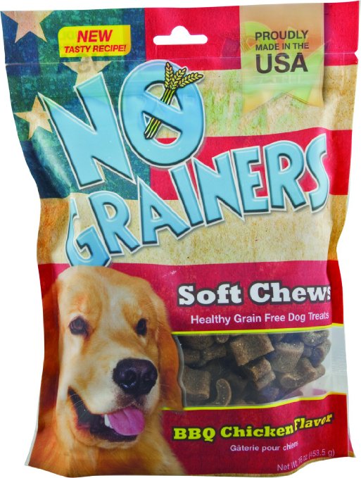 Nootie No Grainer Soft Chews BBQ Chicken Dog Treats Fashion