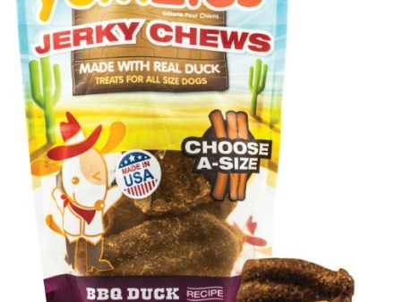 Nootie Yumzies Grain Free Duck Jerky Chews BBQ Flavor Dog Treats Fashion